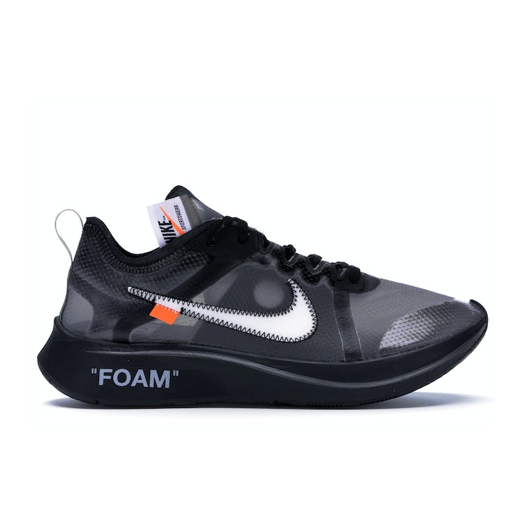 Image of OFF-WHITE x Nike Zoom Fly SP Black