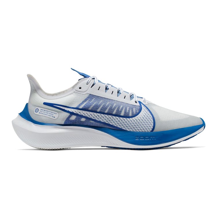 Image of Nike Zoom Gravity White Racer Blue
