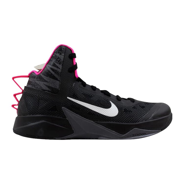 Image of Nike Zoom Hyperfuse 2013 Black/Metallic Silver-Dark Grey-Pink