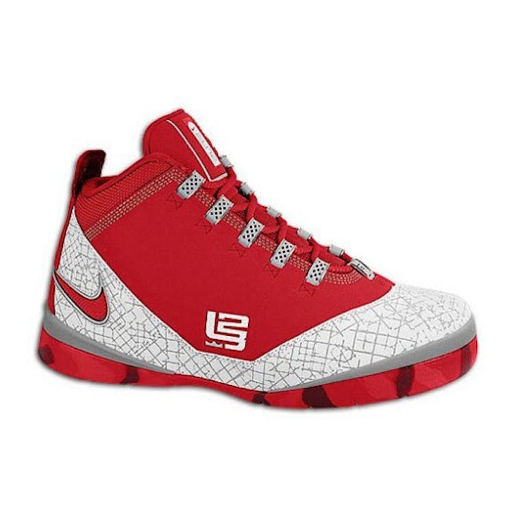 Image of Nike Zoom Soldier II Team Bank Red White