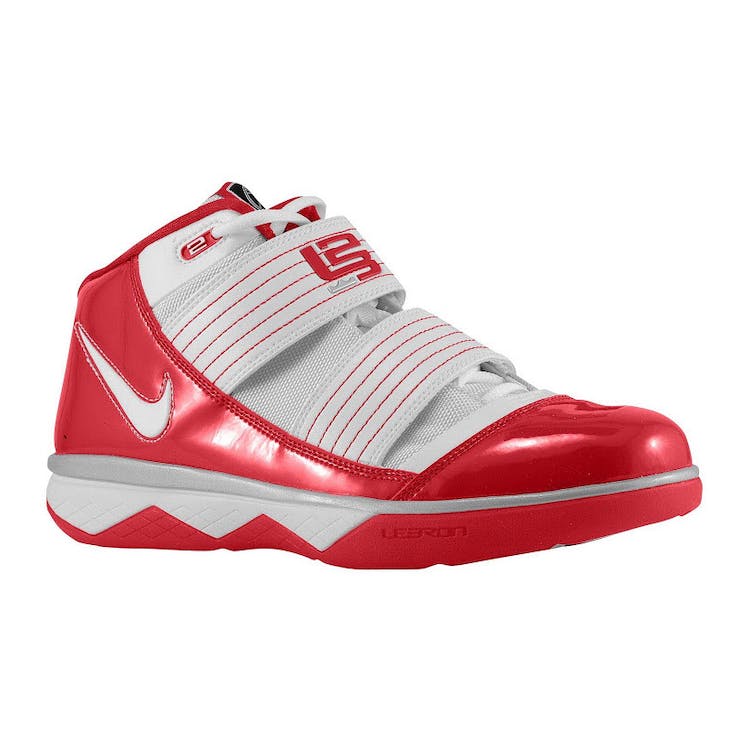 Image of Nike Zoom Soldier III Team Bank White Red