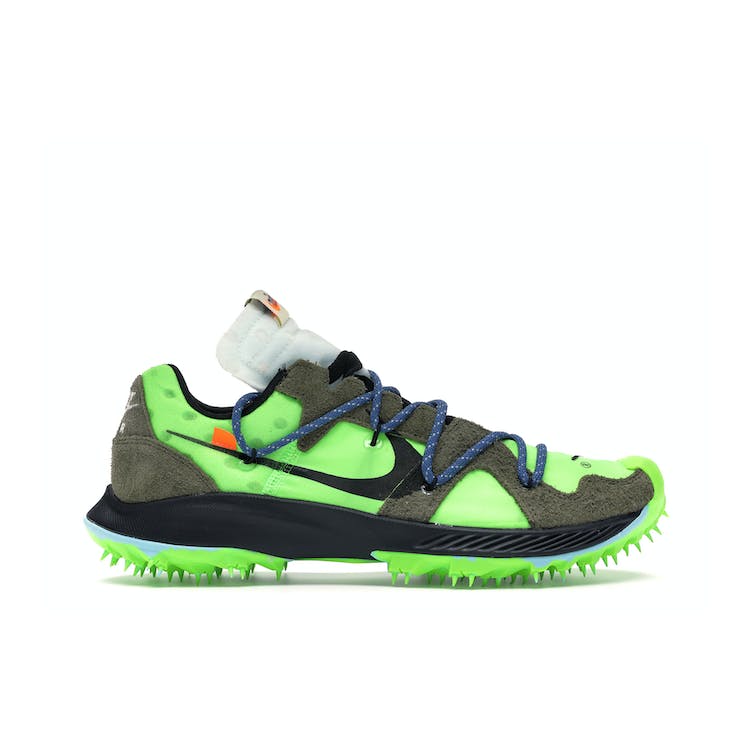 Image of OFF-WHITE x Nike Wmns Air Zoom Terra Kiger 5 Athlete in Progress - Electric Green
