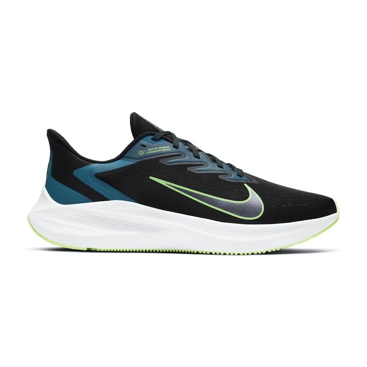 Image of Nike Zoom Winflo 7 Black Valerian Blue