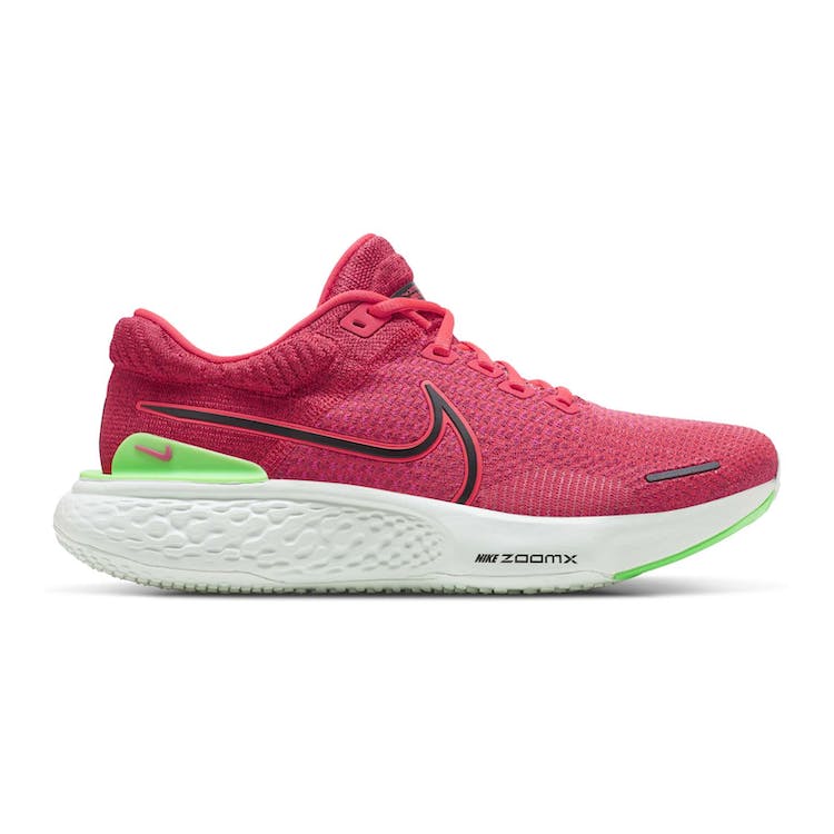 Image of Nike ZoomX Invincible Run Flyknit 2 Siren Red Green Strike