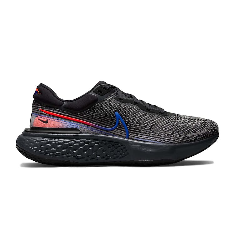 Image of Nike ZoomX Invincible Run Flyknit Black Bright Crimson Racer Blue