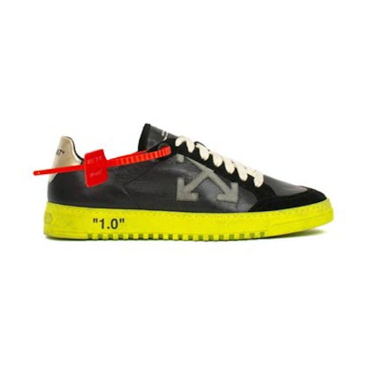 Image of OFF-WHITE 2.0 Low Black Yellow FW19