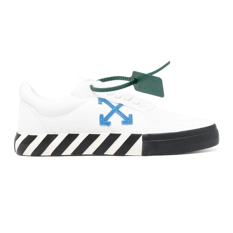 Image of OFF-WHITE Low Vulcanized Canvas White Blue
