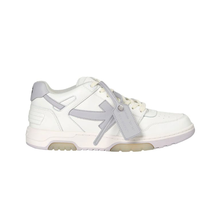 Image of OFF-WHITE Out Of Office "OOO" Low Tops White Grey 2021