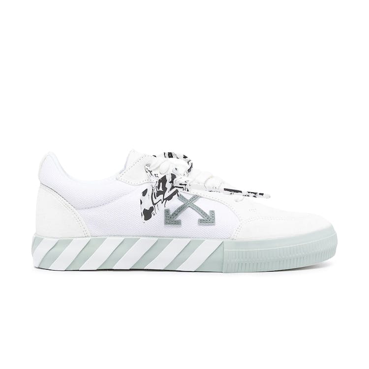 Image of OFF-WHITE Vulc Low Eco Canvas Suede White Sage Green