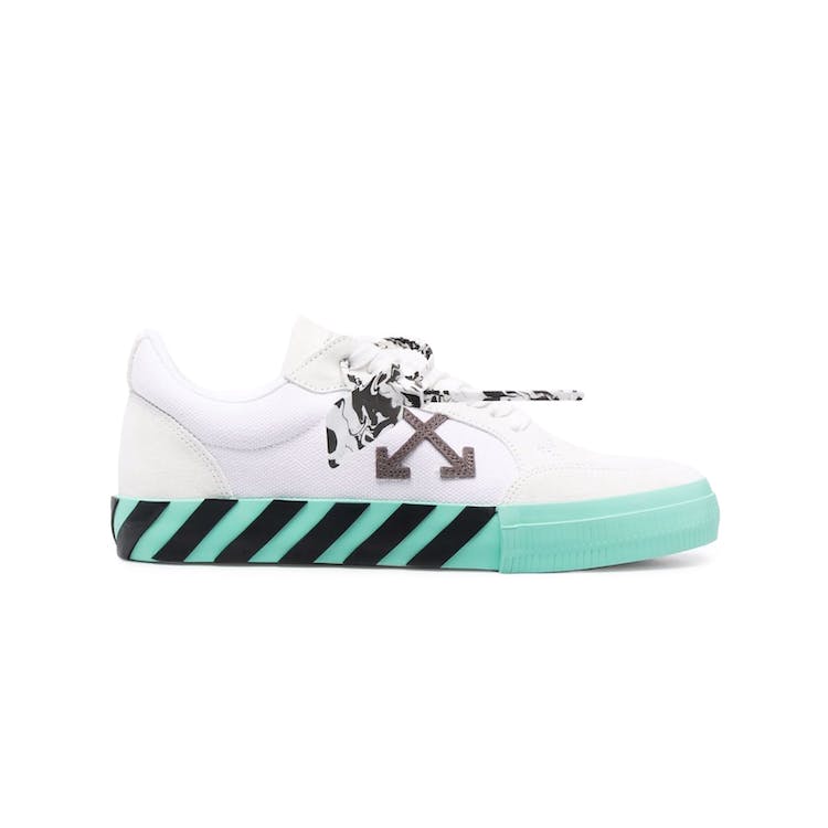 Image of OFF-WHITE Vulc Low White Grey Mint Green