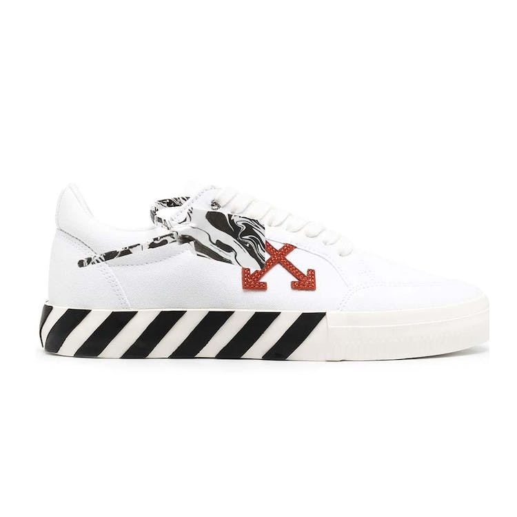 Image of OFF-WHITE Vulc Low White Red Arrow