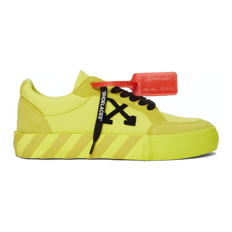Image of OFF-WHITE Vulc Low Yellow Canvas FW19