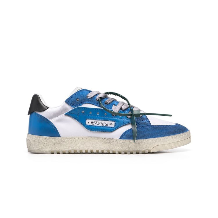 Image of OFF-WHITE Vulcanized 5.0 Low Top Cloud White Royal Blue