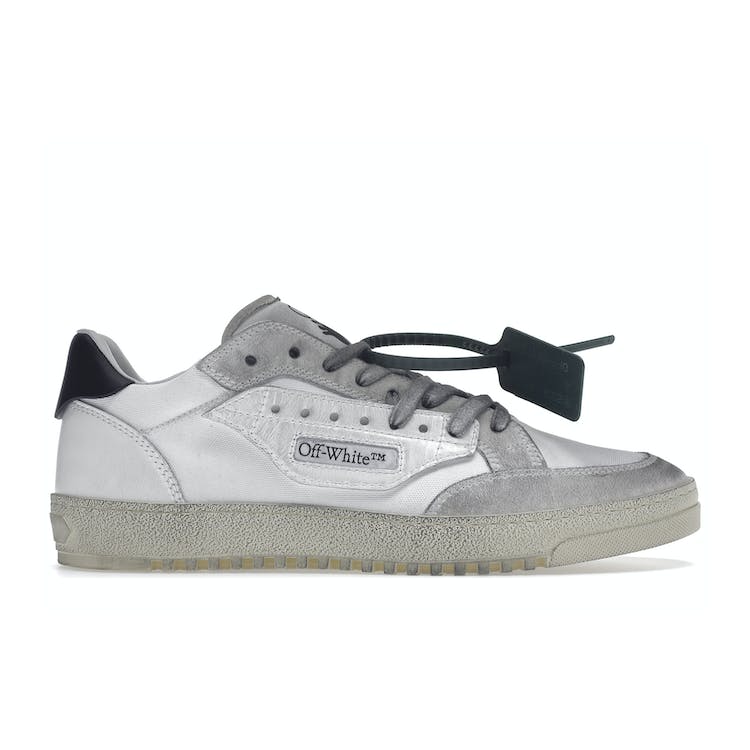 Image of OFF-WHITE Vulcanized 5.0 Low Top Distressed White White