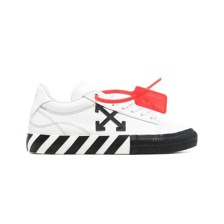 Image of OFF-WHITE Vulcanized Low Leather White Black (W)