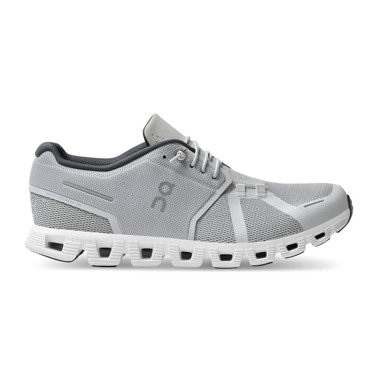 Image of On Running Cloud 5 Glacier Grey White