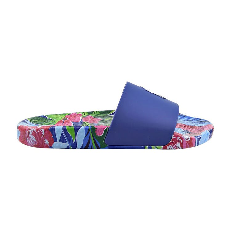 Image of Polo Ralph Lauren Signature Pony Slide Navy Floral