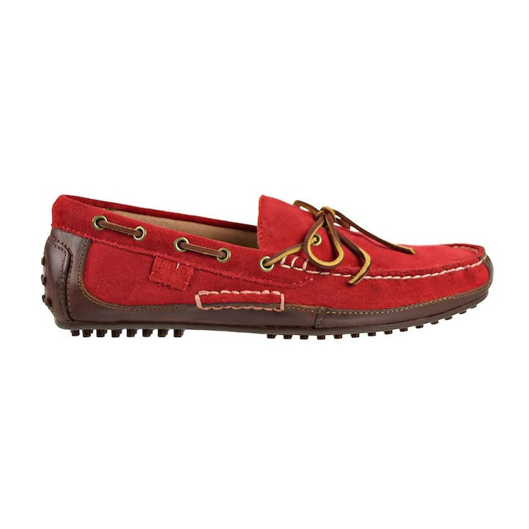 Image of Polo Ralph Lauren Wyndings Slip-On-Driving Loafer Real Red