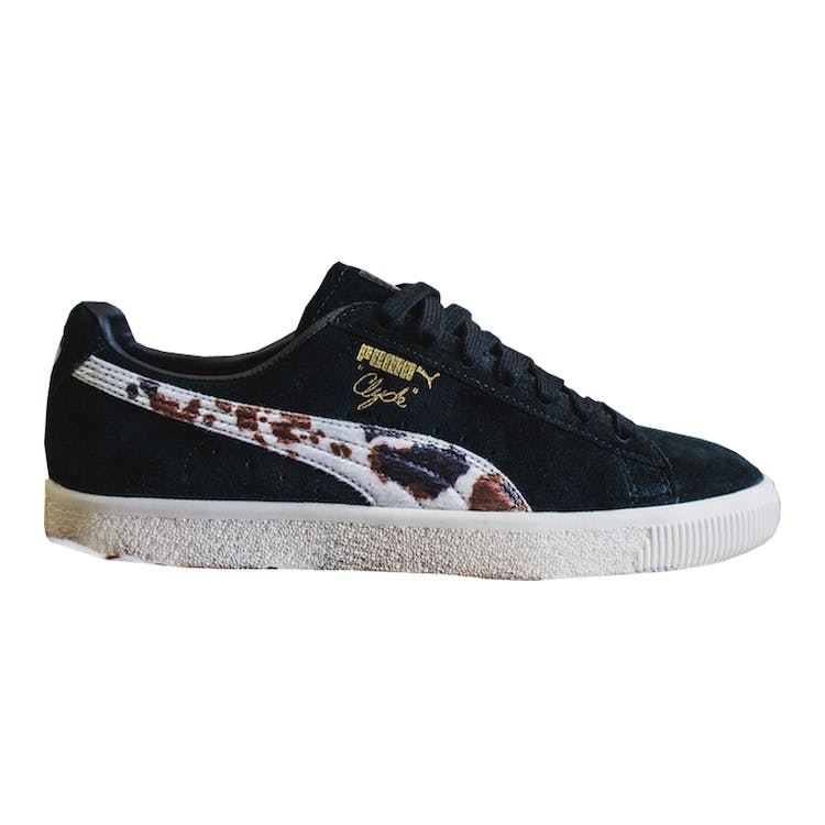 Image of Puma Clyde Packer Shoes Cow Suit Black