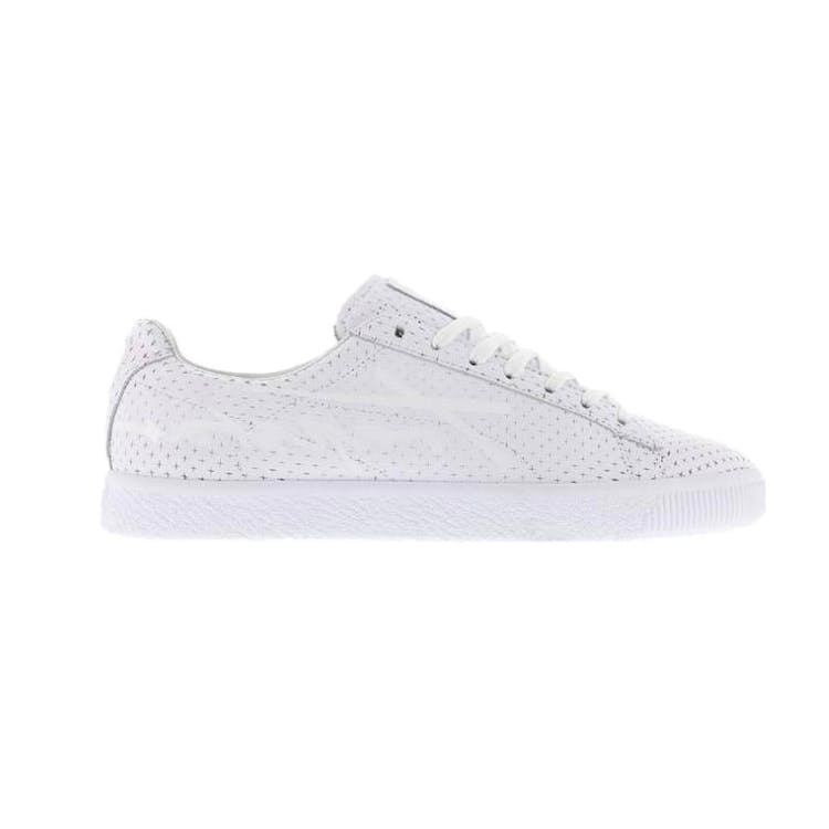 Image of Puma Clyde Perforated Trapstar White