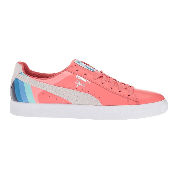 Image of Puma Clyde Pink Dolphin Porcelain Rose
