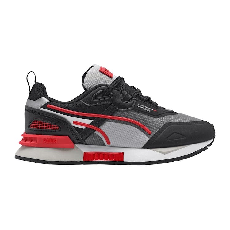 Image of Puma Mirage Tech Black High Risk Red (GS)