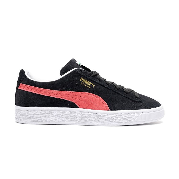 Image of Puma Suede Classic 21 Black Paradise Pink (W)