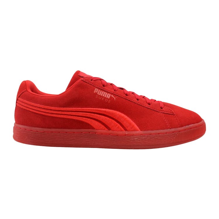 Image of Puma Suede Classic Badge Iced High Risk Red