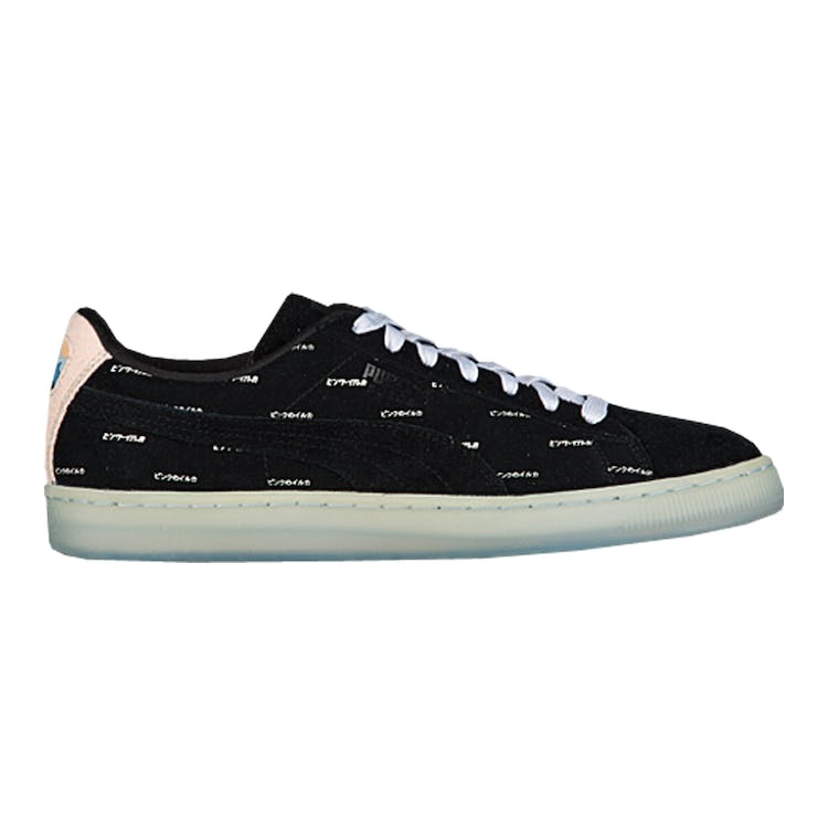 Image of Puma Suede Pink Dolphin Black