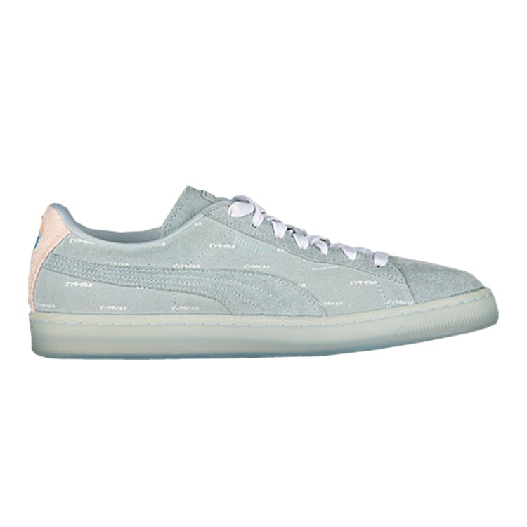Image of Puma Suede Pink Dolphin Blue