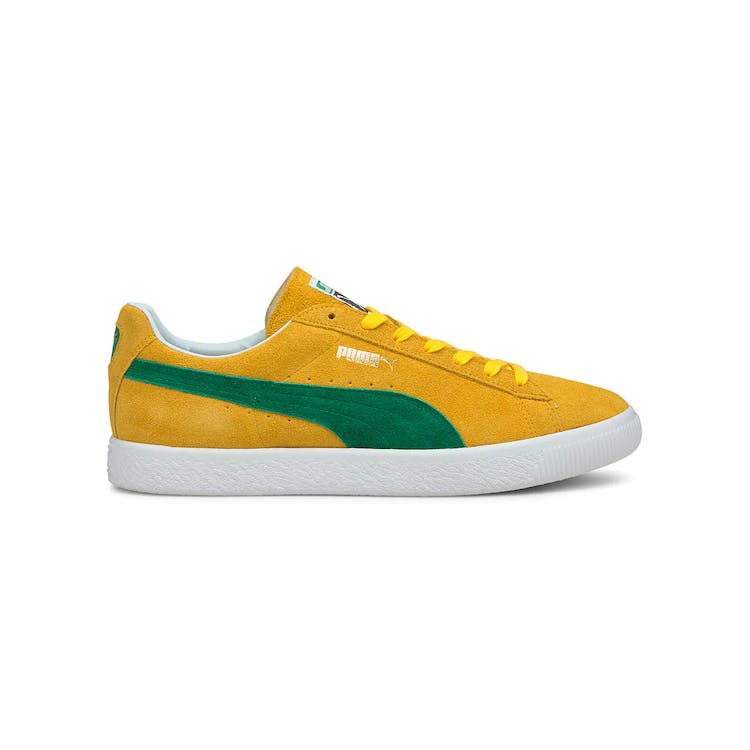 Image of Puma Suede Vintage Made in Japan Spectra Yellow Amazon Green
