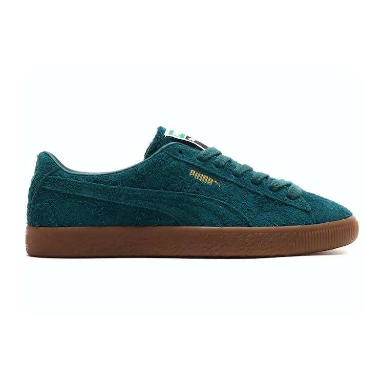 Image of Puma Suede VTG Hairy Suede Green Gum