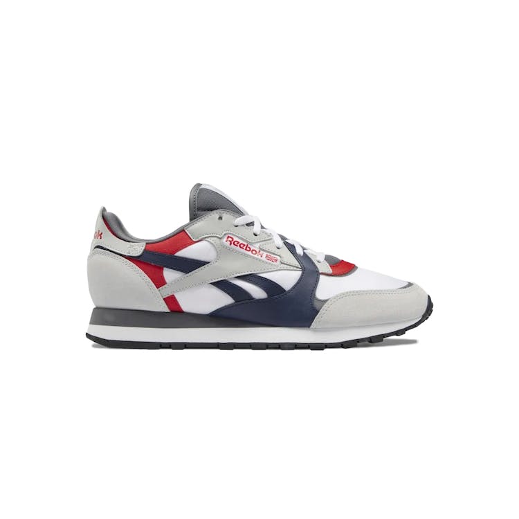 Image of Reebok Classic Leather Grey Navy Red