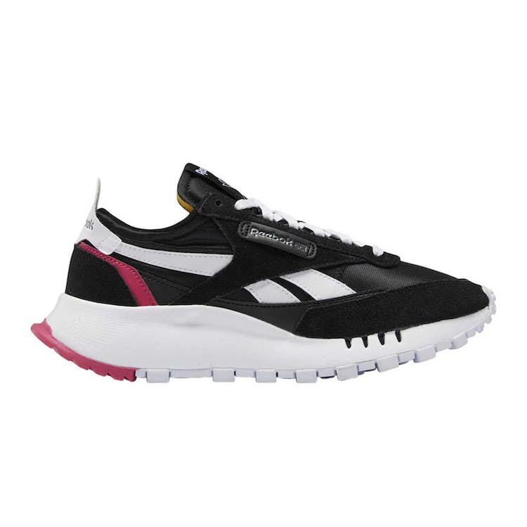 Image of Reebok Classic Leather Legacy Black Pursuit Pink (W)