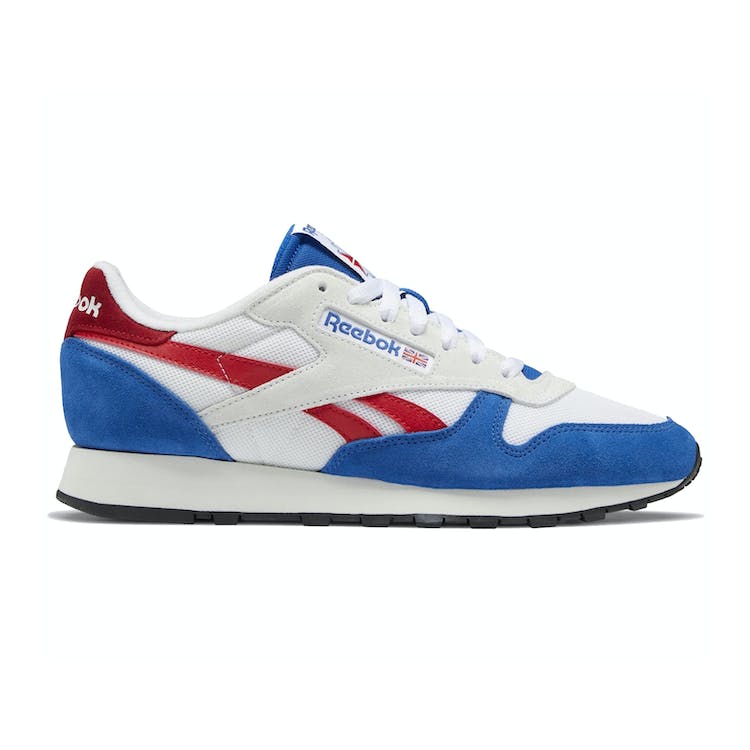 Image of Reebok Classic Leather Make It Yours White Vector Red Blue