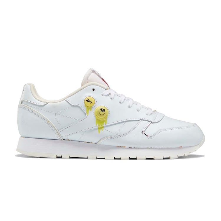Image of Reebok Classic Leather Pump 50th Anniversary Smiley