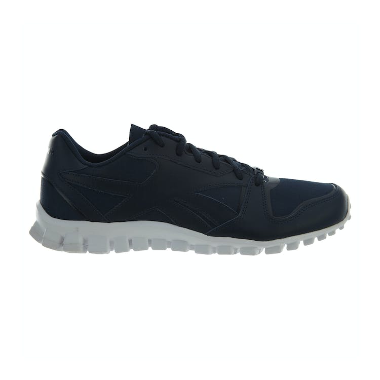Image of Reebok Classic Realflex Runner L Athletic Navy / White