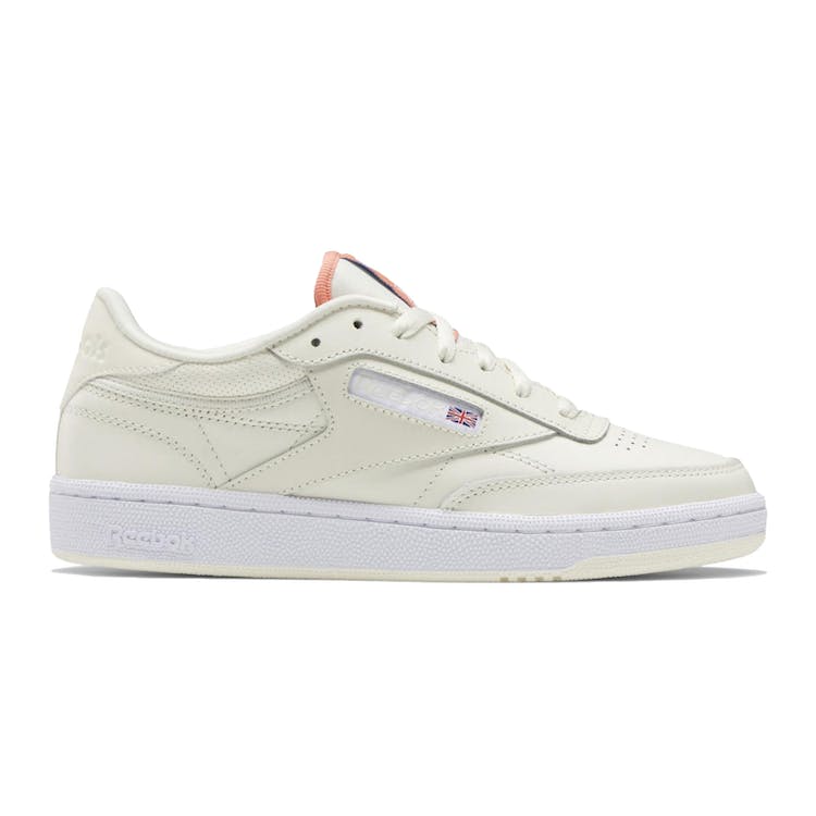 Image of Reebok Club C 85 Classic White Twisted Coral (W)