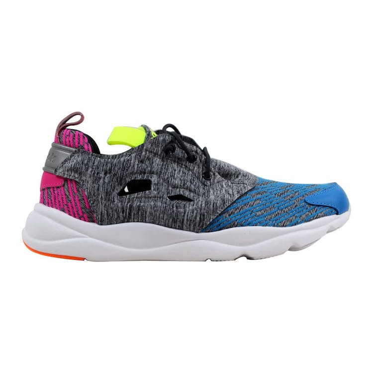 Image of Reebok Furylite Contemporary Blue/Coal-Pink-Punch-Yellow (W)