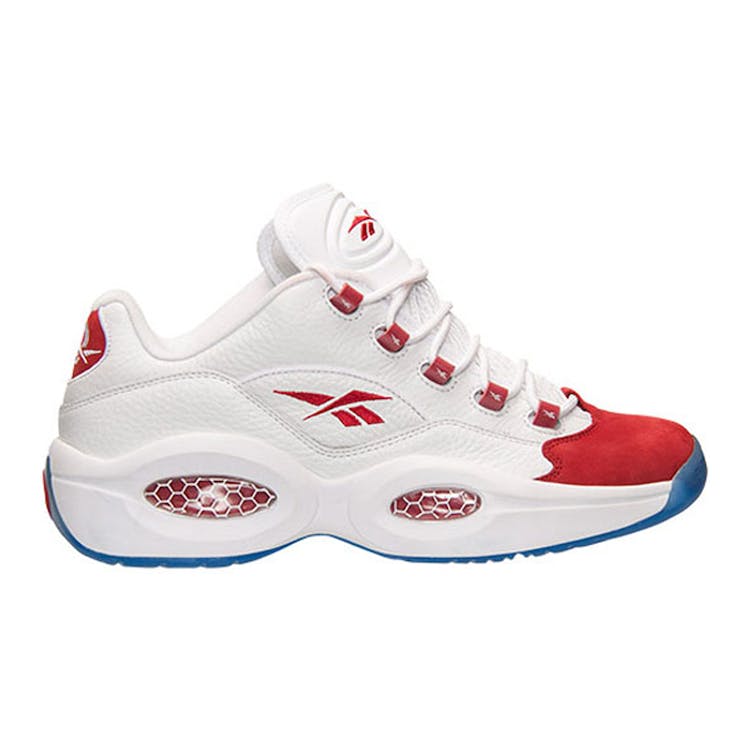 Image of Reebok Question Low White Red Ice
