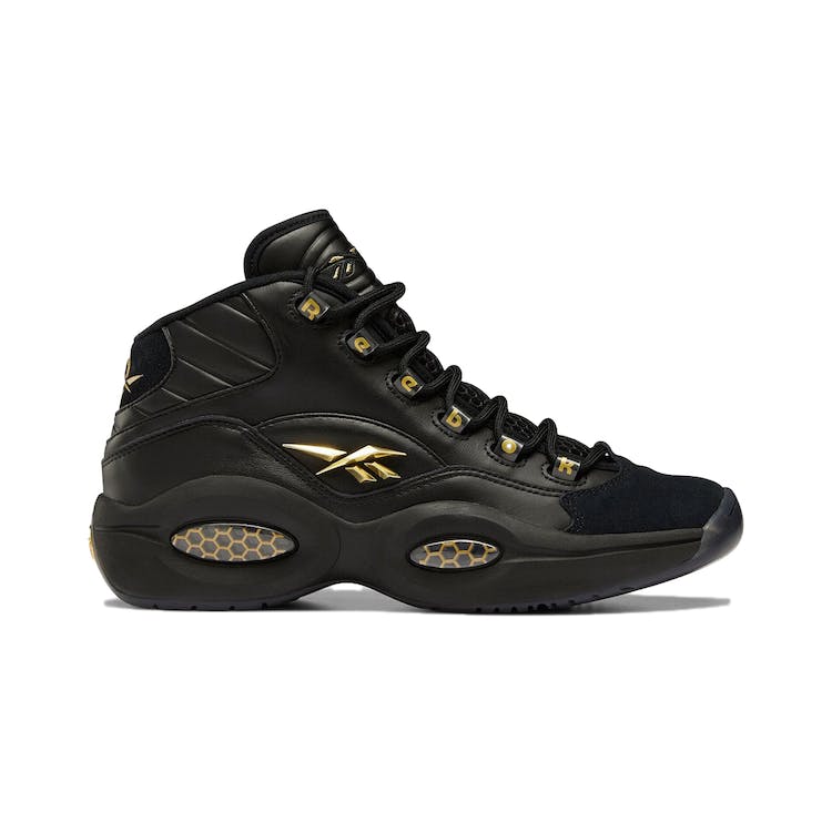 Image of Reebok Question Mid Black Gold