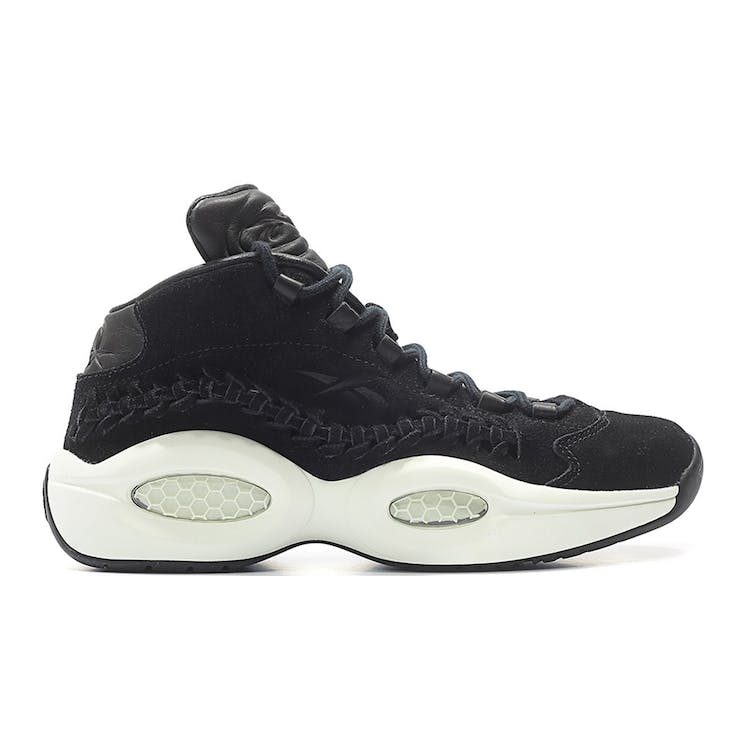 Image of Reebok Question Mid Hall of Fame Black Braid