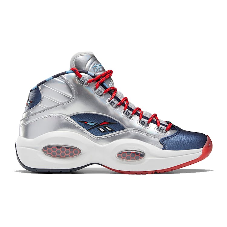 Image of Reebok Question Mid Iverson x Harden Silver