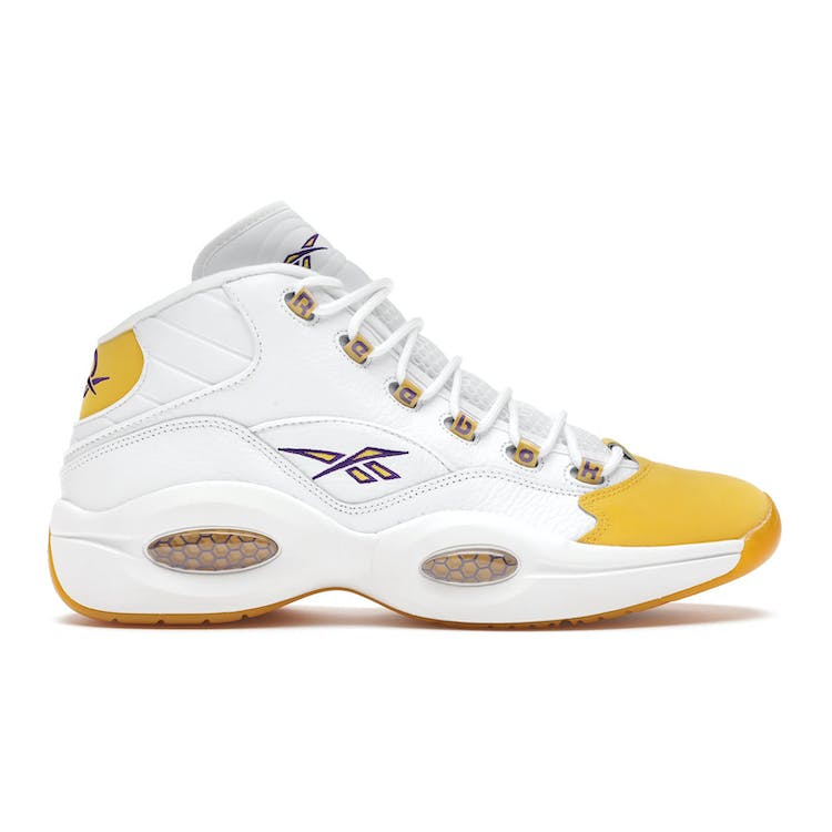 Image of Reebok Question Mid Yellow Toe (Shoe Palace Special Box)