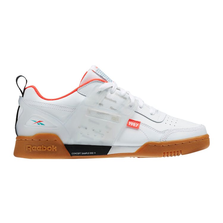 Image of Reebok Workout Plus Altered White Black Red Mist