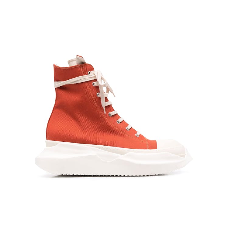 Image of Rick Owens DRKSHDW Abstract High-Top Orange White