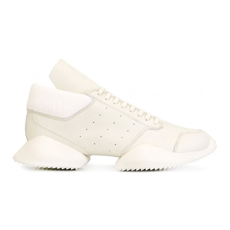 Image of Rick Owens Tech Runner White Leather