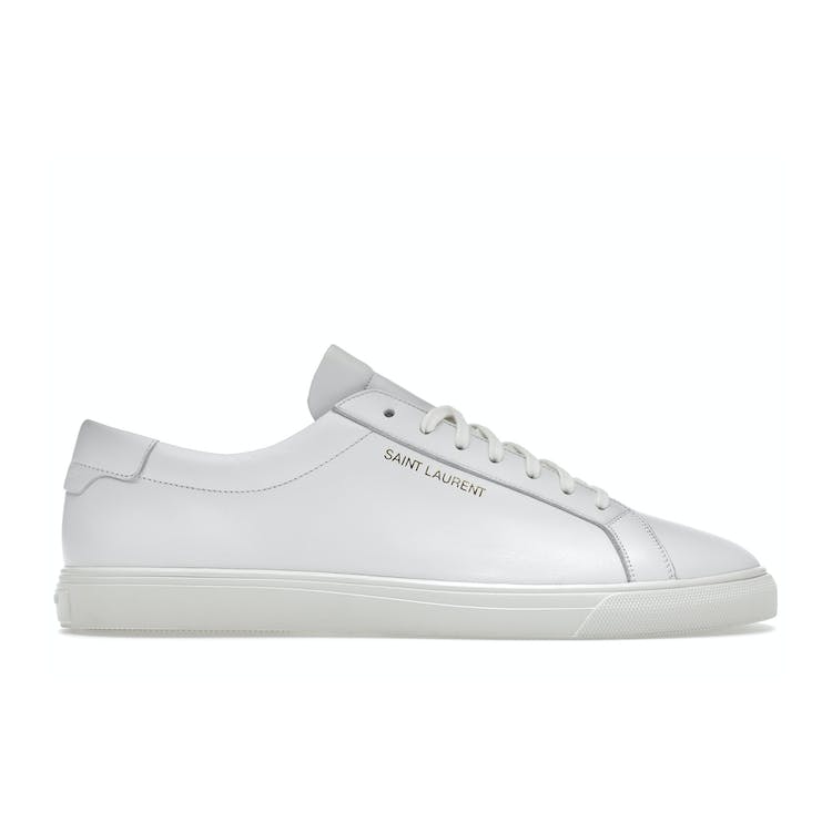 Image of Saint Laurent Andy Low Optic White