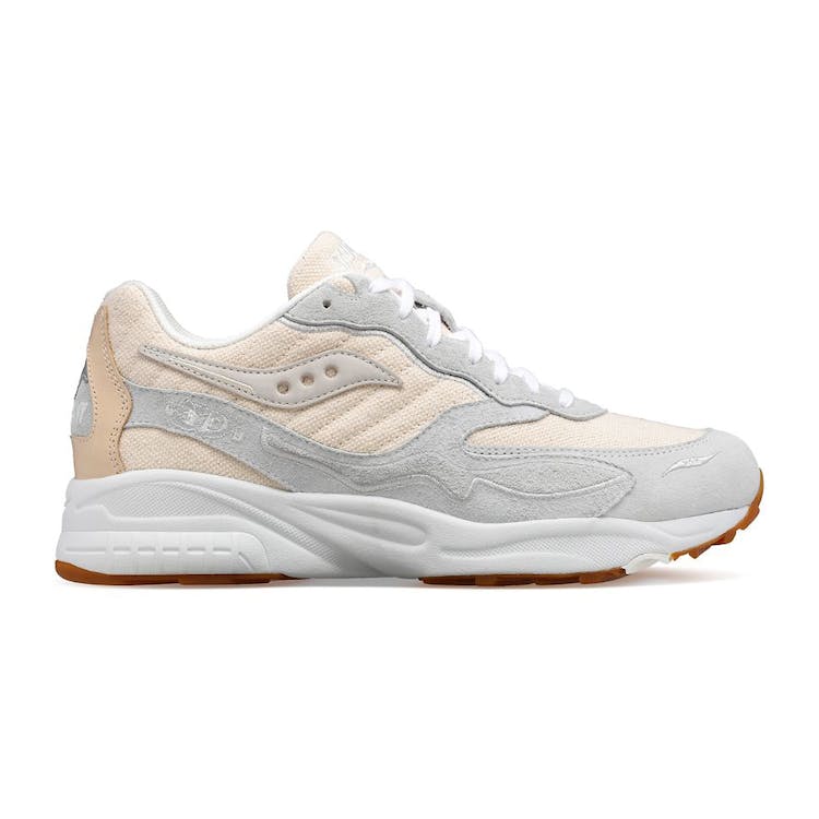 Image of Saucony 3D Grid Hurricane Blank Canvas Undyed