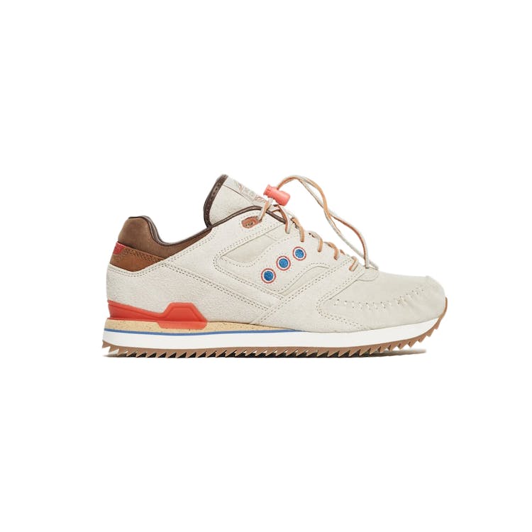 Image of Saucony Courageous Moc Lapstone & Hammer Two Rivers Bone White